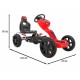 Kart cu pedale si roti EVA varsta 3 ani+ 123x60x69 cm Gokart GRAND RIDE - Rosu