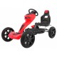 Kart cu pedale si roti EVA varsta 3 ani+ 123x60x69 cm Gokart GRAND RIDE - Rosu