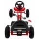 Kart cu pedale si roti gonflabile varsta 3 ani+ 114x59x63 cm Gokart CHAMPION - Rosu