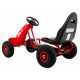 Kart cu pedale si roti gonflabile varsta 3 ani+ 114x59x63 cm Gokart CHAMPION - Rosu