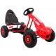 Kart cu pedale si roti gonflabile varsta 3 ani+ 114x59x63 cm Gokart CHAMPION - Rosu