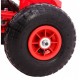 Kart cu pedale si roti gonflabile varsta 3 ani+ 114x59x63 cm Gokart CHAMPION - Rosu