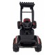 Excavator electric cu brat mobil roti EVA scaun tapitat 124x65x65 cm putere 70W - Rosu