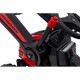 Excavator electric cu brat mobil roti EVA scaun tapitat 124x65x65 cm putere 70W - Rosu