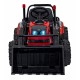 Excavator electric cu brat mobil roti EVA scaun tapitat 124x65x65 cm putere 70W - Rosu