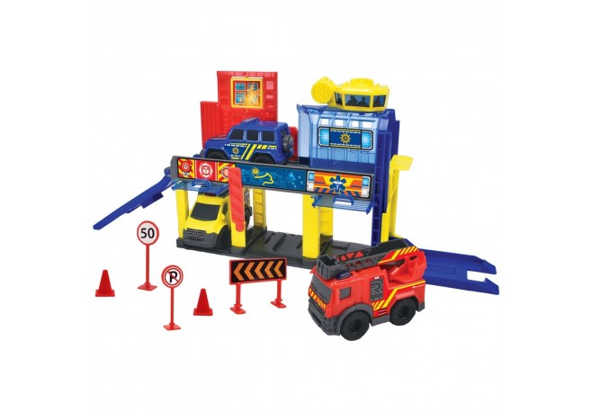 Statie de salvare Dickie Toys Micro SOS Station