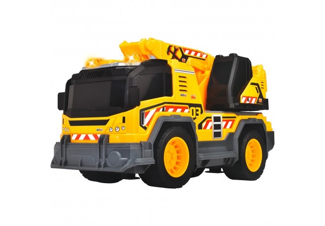 Camion excavator Dickie Toys Excavator Truck 30 cm cu lumini si sunete