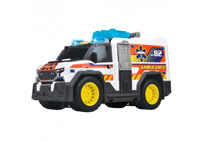 Masina de ambulanta Dickie Toys Medical Responder 30 cm cu lumini si sunete