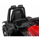 Buldozer electric cu cupa mobila ZP1001B roti si scaun din plastic 86x40x42 cm putere 25W - Rosu