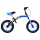 Bicicleta fara pedale cu frana si cadru variabil roti gonflabile Boomerang SporTrike - Albastru