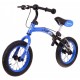 Bicicleta fara pedale cu frana si cadru variabil roti gonflabile Boomerang SporTrike - Albastru