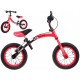 Bicicleta fara pedale cu frana si cadru variabil roti gonflabile Boomerang SporTrike - Rosu