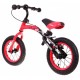 Bicicleta fara pedale cu frana si cadru variabil roti gonflabile Boomerang SporTrike - Rosu
