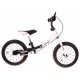 Bicicleta fara pedale cu frana si cadru variabil roti gonflabile Boomerang SporTrike - Alb