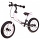 Bicicleta fara pedale cu frana si cadru variabil roti gonflabile Boomerang SporTrike - Alb