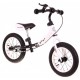 Bicicleta fara pedale cu frana si cadru variabil roti gonflabile Boomerang SporTrike - Alb