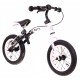 Bicicleta fara pedale cu frana si cadru variabil roti gonflabile Boomerang SporTrike - Alb