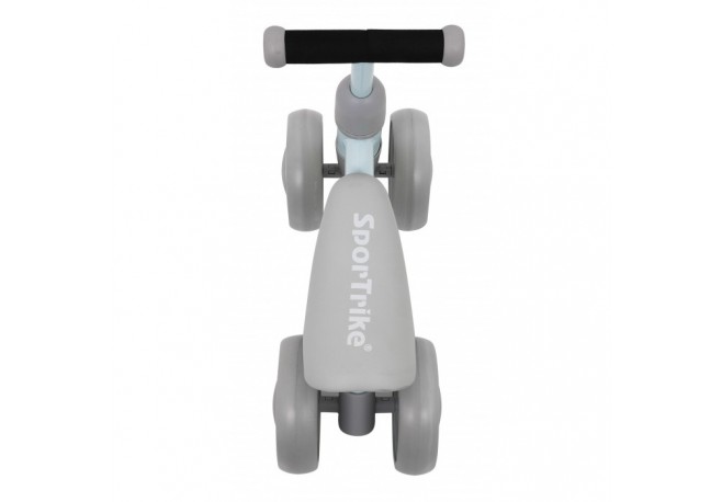 Bicicleta fara pedale cu 4 roti din plastic SporTrike - Albastru