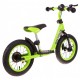 Bicicleta fara pedale cu frana suport picioare roti gonflabile Balancer SporTrike - Verde