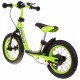 Bicicleta fara pedale cu frana suport picioare roti gonflabile Balancer SporTrike - Verde