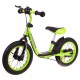 Bicicleta fara pedale cu frana suport picioare roti gonflabile Balancer SporTrike - Verde
