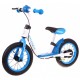 Bicicleta fara pedale cu frana suport picioare roti gonflabile Balancer SporTrike - Albastru
