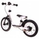 Bicicleta fara pedale cu frana suport picioare roti gonflabile Balancer SporTrike - Alb