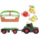 Tractor Simba ABC Freddy Fruit Trailer 30 cm cu lumini sunete remorca si figurine
