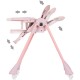Scaun de masa Chipolino Candy Shop flamingo