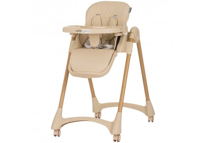 Scaun de masa Chipolino Candy Shop macadamia