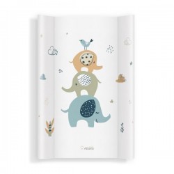 Saltea de infasat bebe cu intaritura 70x475 Klups 434 Elephants