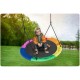 Leagan tip cuib pentru copii XXL 120 cm 150 kg Neo-Sport 1060 Multicolor