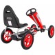 Kart cu pedale si roti gonflabile varsta 3 ani+ 122x57x73 cm Gokart AIR - Rosu