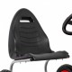 Kart cu pedale si roti gonflabile varsta 3 ani+ 122x57x73 cm Gokart AIR - Rosu