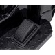 Excavator electric cu brat mobil HL389 roti EVA scaun tapitat 124x65x65 cm putere 70W - Galben