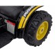 Excavator electric cu brat mobil HL389 roti EVA scaun tapitat 124x65x65 cm putere 70W - Galben