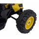 Excavator electric cu brat mobil HL389 roti EVA scaun tapitat 124x65x65 cm putere 70W - Galben