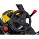 Excavator electric cu brat mobil HL389 roti EVA scaun tapitat 124x65x65 cm putere 70W - Galben