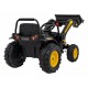 Excavator electric cu brat mobil HL389 roti EVA scaun tapitat 124x65x65 cm putere 70W - Galben