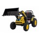 Excavator electric cu brat mobil HL389 roti EVA scaun tapitat 124x65x65 cm putere 70W - Galben