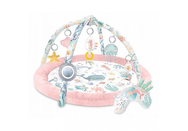 Salteluta de joaca pentru copii Nukido Ocean 730202 - Roz