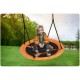 Leagan tip cuib pentru copii XXL 95 cm 150 kg Neo-Sport 1004 Portocaliu