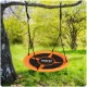 Leagan tip cuib pentru copii XXL 95 cm 150 kg Neo-Sport 1004 Portocaliu