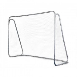 Poarta de fotbal 215 x 153 cm argintie  DS58018