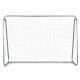 Poarta de fotbal 215 x 153 cm argintie  DS58018