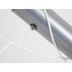 Poarta de fotbal 215 x 153 cm argintie  DS58018