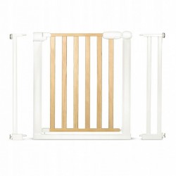 Poarta siguranta 74 - 105 cm Nukido 718500 - Metal + Lemn