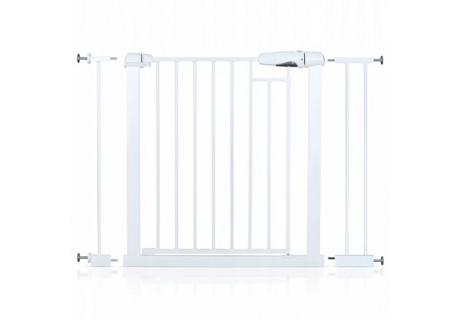 Poarta siguranta 77 - 108.5 cm Nukido 718600 - Alb