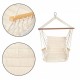 Leagan Suspendat Pentru Interior/exterior Cu Spatar 2 manere Cuib De Barza 120 kg GW-924 Alb