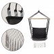 Leagan Suspendat Pentru Interior/exterior Cu Spatar Cuib De Barza 120 kg GW-923 Gri